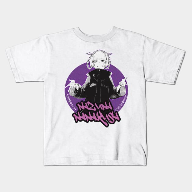 nazuna nanakusa  call of the night anime Design Kids T-Shirt by eyoubree